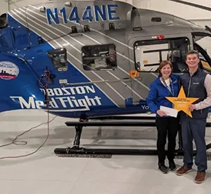 Boston MedFlight helicopter